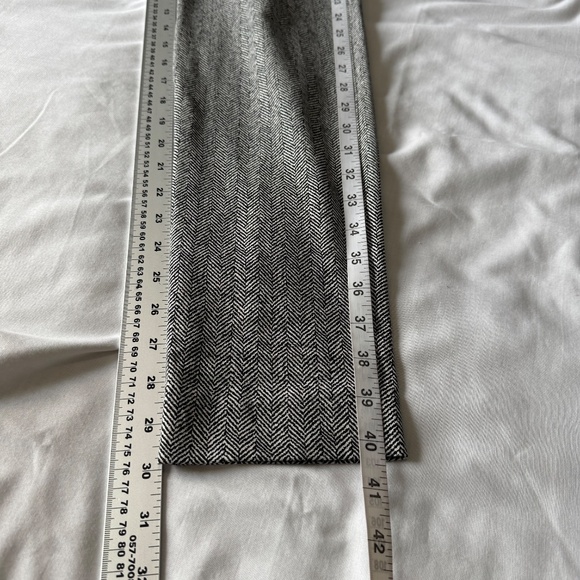 Old Navy Pixie Women's Herringbone Dress Pants Black/Gray Size 6 Business Casual - Picture 11 of 13